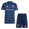 Fotbalový Komplet Aston Villa Dětské Alternativní 2024-25 Krátký Rukáv (+ trenýrky)